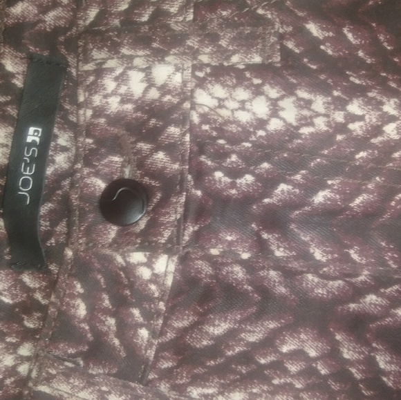 Joe's Jeans Snakeskin Print Jeans - Picture 8 of 8